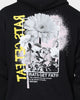 Rats Get Fat Paint Flower Hoodie Black