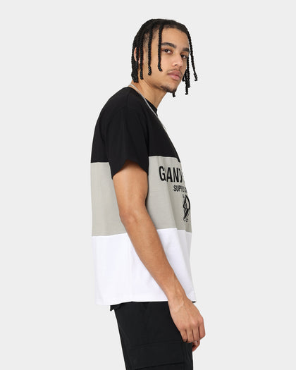 Grand Scheme Colour Block T-Shirt Black/White/Grey