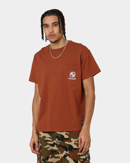 Grand Scheme Pocket T-Shirt Brown