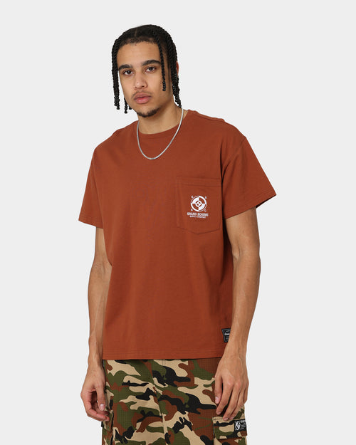 Grand Scheme Pocket T-Shirt Brown