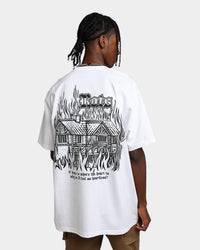 Rats Get Fat Rats Heartless T-Shirt White