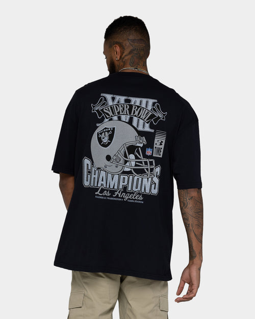 Mitchell & Ness Las Vegas Raiders Vintage Superbowl T-Shirt Faded Black