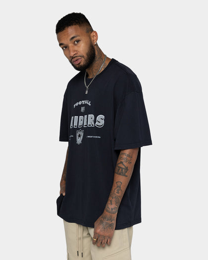 Mitchell & Ness Las Vegas Raiders Vintage Superbowl T-Shirt Faded Black