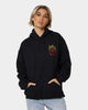 Goat Crew Fire Rose Hoodie Black