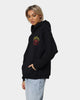 Goat Crew Fire Rose Hoodie Black