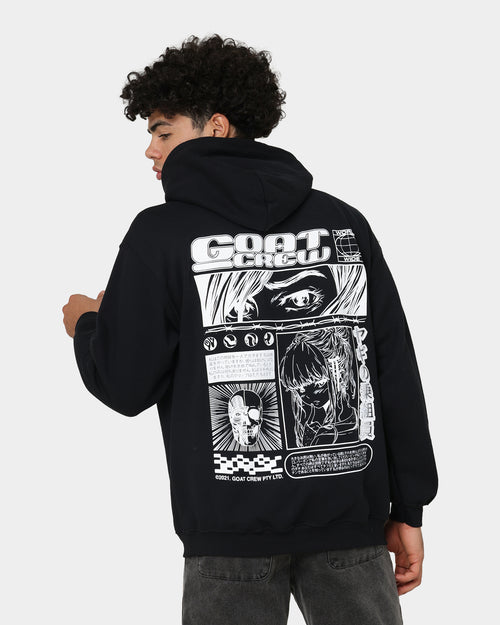 Goat Crew Harajuku Hoodie Black