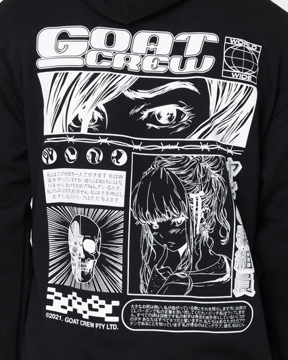 Goat Crew Harajuku Hoodie Black