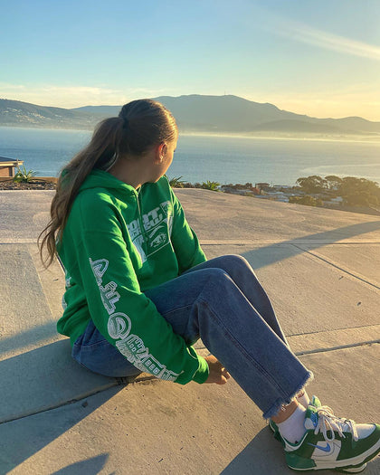 Goat Crew Harajuku Hoodie Green