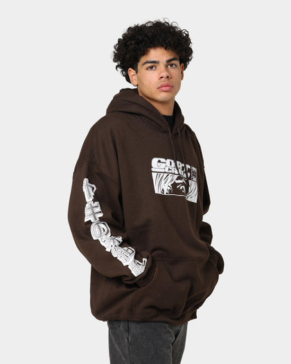 Goat Crew Harajuku Hoodie Brown