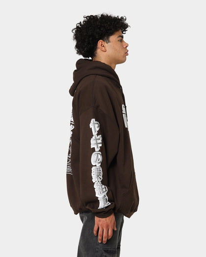 Goat Crew Harajuku Hoodie Brown