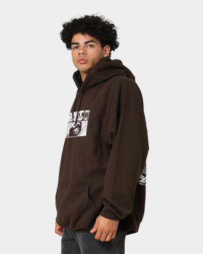 Goat Crew Harajuku Hoodie Brown