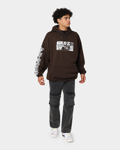 Goat Crew Harajuku Hoodie Brown