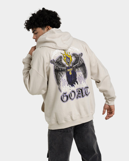 Goat Crew King Skeleton Hoodie Sand