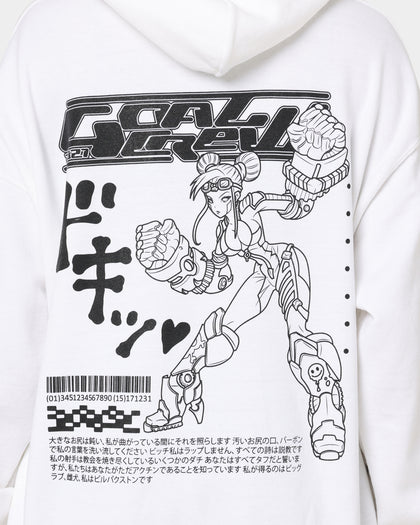 Goat Crew Kyoto Hoodie White