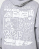 Goat Crew Niseko Hoodie Grey