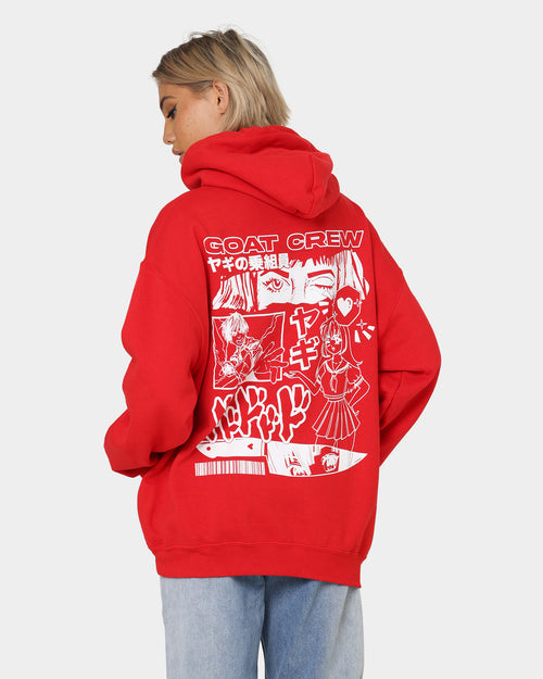 Goat Crew Niseko Hoodie Red