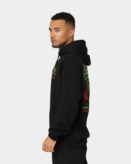 Goat Crew Pizza Shop Hoodie Black