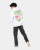 Goat Crew Pizza Shop Hoodie White