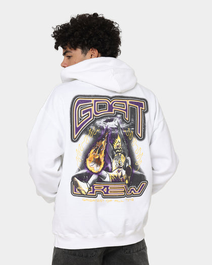 Goat Crew Space Slam Hoodie White