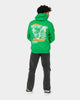 Rats Get Fat Spray Butterfly Hoodie Green