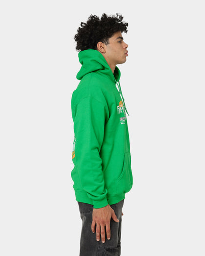 Rats Get Fat Spray Butterfly Hoodie Green