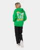 Rats Get Fat Spray Butterfly Hoodie Green