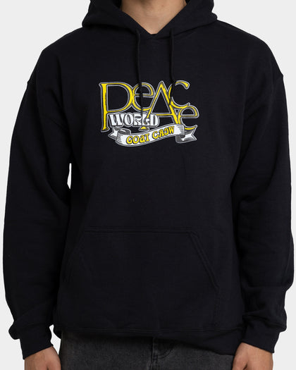 Goat Crew World Peace Hoodie Black