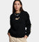 HUF Women's Italicized Crewneck Black