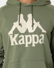 Kappa 222 Banda Hurtado 4 Hoodie Green Loden/Beige
