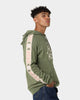 Kappa 222 Banda Hurtado 4 Hoodie Green Loden/Beige