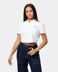National Collegiate Athletic Association Women's UNC Tennis Polo Shirt White