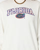 National Collegiate Athletic Association Women's Florida Gators Vintage Ember Arch Crewneck Vintage White