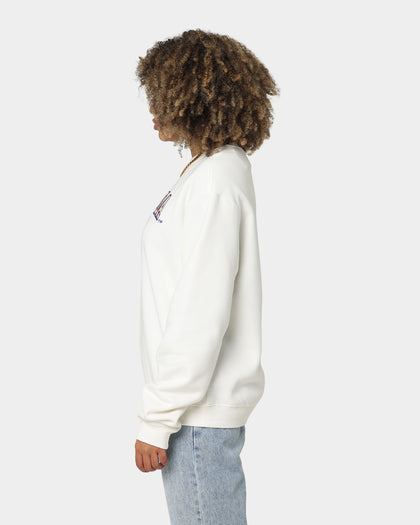 National Collegiate Athletic Association Women's Florida Gators Vintage Ember Arch Crewneck Vintage White