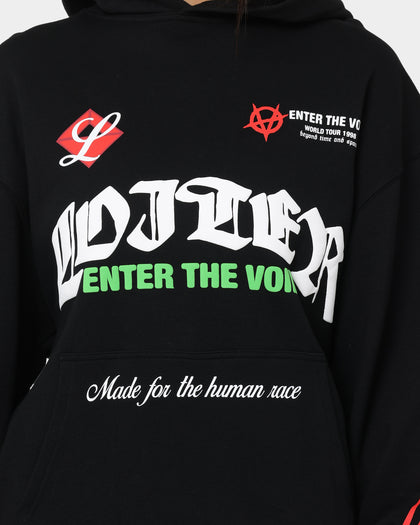 Loiter Void Multi Logo Hoodie Black/Multi
