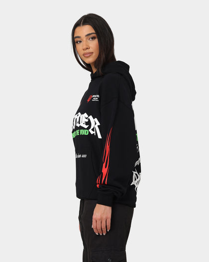 Loiter Void Multi Logo Hoodie Black/Multi