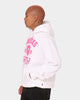Crooks & Castles Fairfax Varsity Hoodie Hot Pink/White