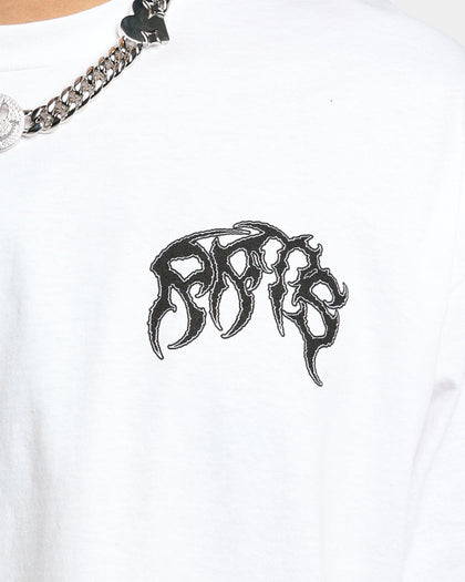 Rats Get Fat X Funeral French FF Reaper T-Shirt White