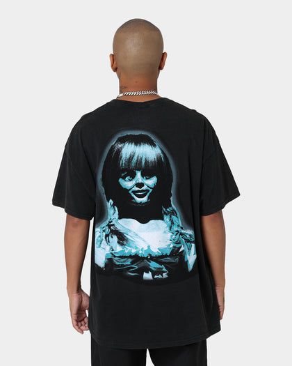 American Thrift X Annabelle Doll Vintage T-Shirt Black Wash