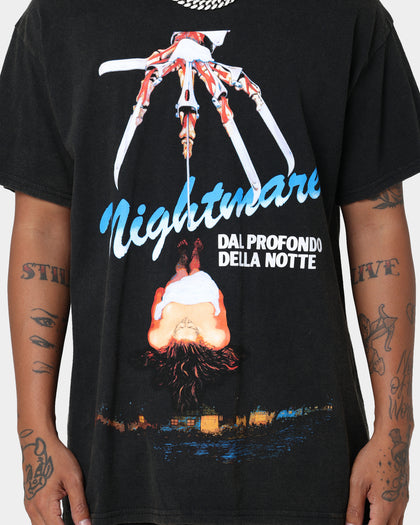 American Thrift X A Nightmare on Elm Street Nightmare Vintage T-Shirt Black Wash