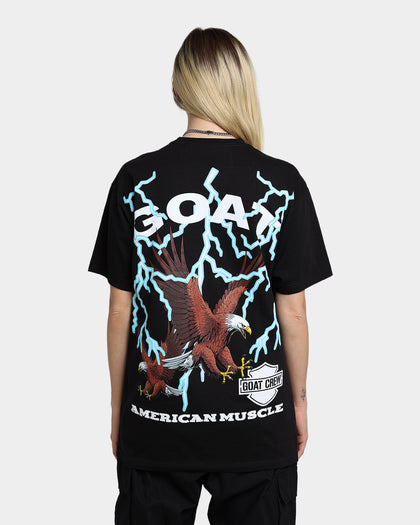Goat Crew American T-Shirt Black