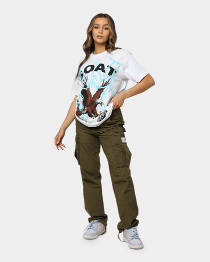 Goat Crew American Muscle T-Shirt White