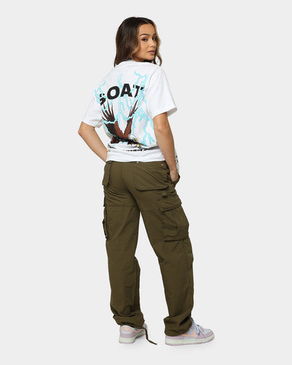 Goat Crew American Muscle T-Shirt White