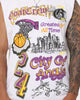 Goat Crew City Of Angels Muscle T-Shirt White