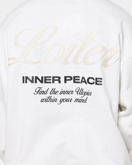 Loiter Aura Premium Crewneck Off White