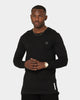 Saint Morta Edition Drop Tail Long Sleeve T-Shirt Black