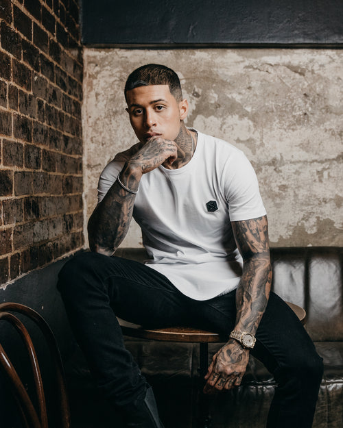 Saint Morta Edition El Duplo T-Shirt White/Black