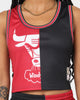 Mitchell & Ness Women's Chicago Bulls Big Face 5.0 Crop Tank Top Red