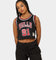 Mitchell & Ness Women's Chicago Bulls Dennis Rodman #91 NBA Cropped Jersey Black