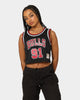 Mitchell & Ness Women's Chicago Bulls Dennis Rodman #91 NBA Cropped Jersey Black