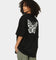 X-Girl Women's Butterfly Short Sleeve T-Shirt Black